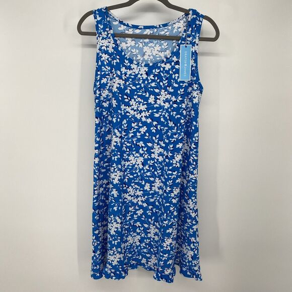 Draper James Other - NWT Draper James Women's Ruffle Nightie in Blue Shadow Floral- Size S/M